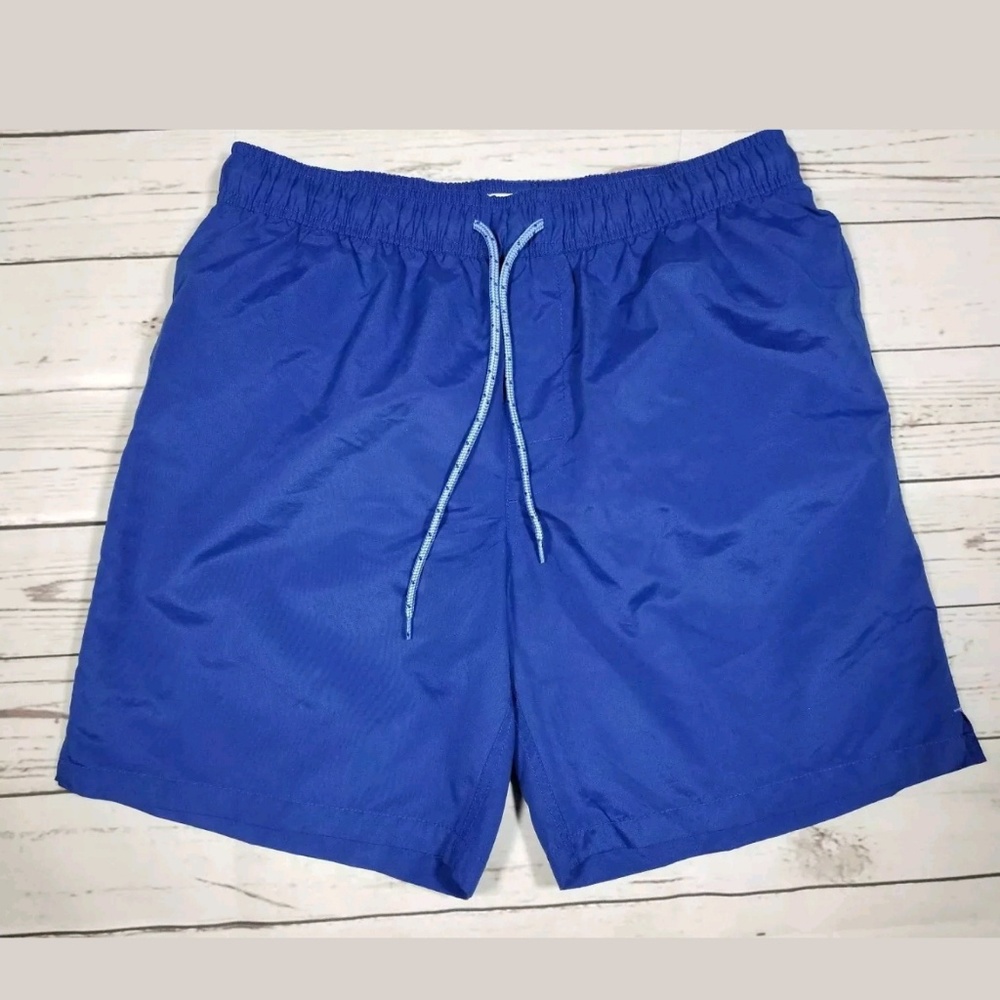 Old Navy Blue Swimming Trunks Large